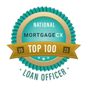 National Mortgage CX Top 100 Loan Officer Badge