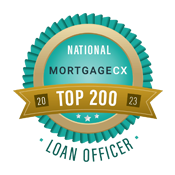 National Mortgage CX Top 200 Loan Officer Badge